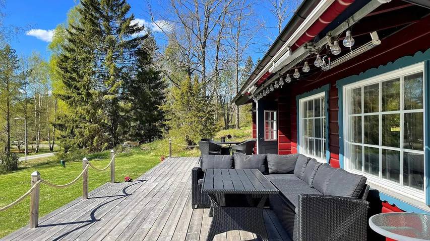 Apartamento para 7 personas, con sauna y jardín en Upsala