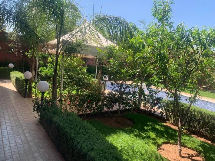 Location de vacances pour 8 personnes, avec terrasse et jardin ainsi que piscine et vue à Ourika (roman) - 4