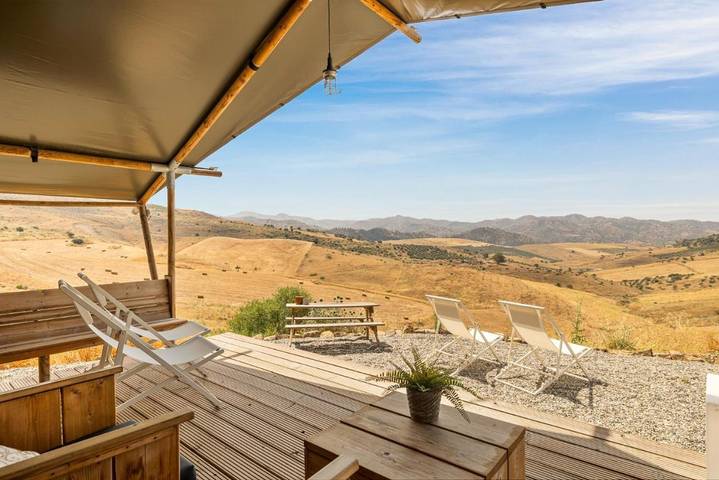 Tente pour 3 personnes, avec vue ainsi que jardin et terrasse en Andalousie - 4