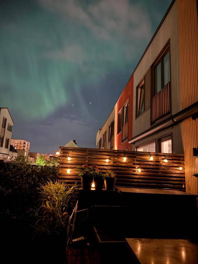 Modern 4 bedroom townhouse with garden and indoor car park in Trondheim