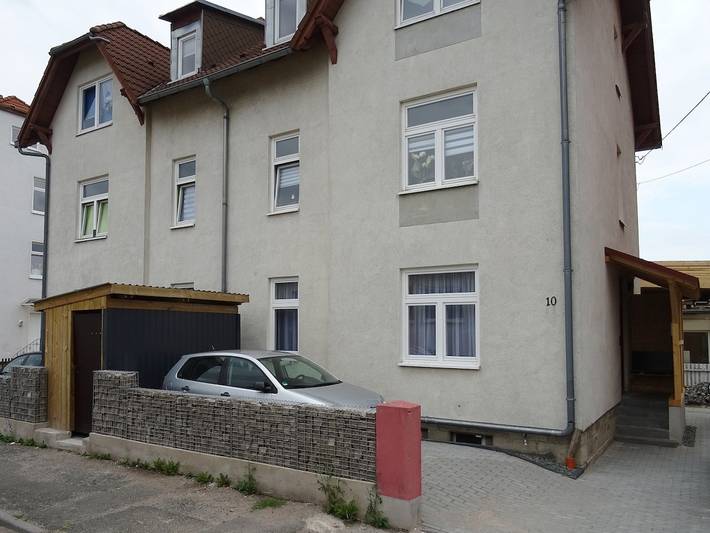 Ganze Ferienwohnung, Ferienwohnungen Nordstraße - Ferienwohnung Eg,40m²,komb.Wohn-/Schlafraum,Küche,Bad,Du+Wc in Arnstadt (Thüringen), Arnstadt