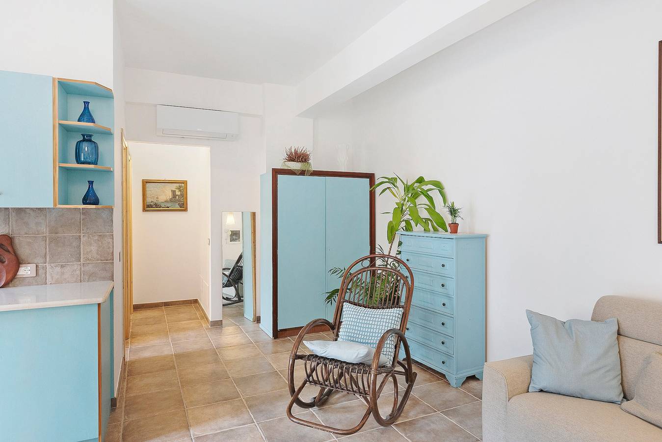 Geheel appartement, Sorrento City Center Appartement met Balkon, Wi-Fi en Airconditioning in Sorrento, Provincie Naples