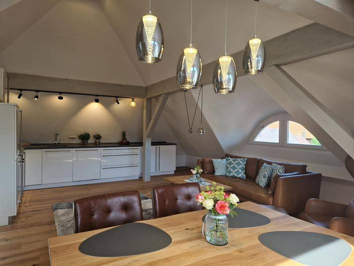 Ferienwohnung für 4 Personen, mit Terrasse und Ausblick in Strullendorf