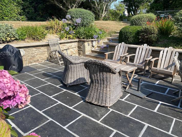 Villa Kergariou - Longère bretonne avec jardin, terrasse et accès plage in Clohars-Carnoët, Côte de Cornouaille