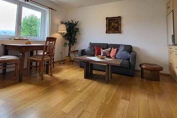 Ferienwohnung für 2 Personen, mit Garten und Terrasse in Hopfen am See