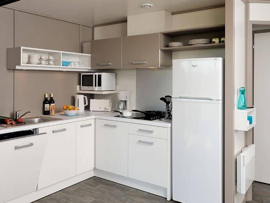 Village Vacances Bel-Air Village Les Demeures du Lac - Mobilheim 4 personen - Cottage Premium 2 Zi 4 Personen Anreise Samstag in Saint-Rémy-sur-Durolle, Regionaler Naturpark Livradois-Forez