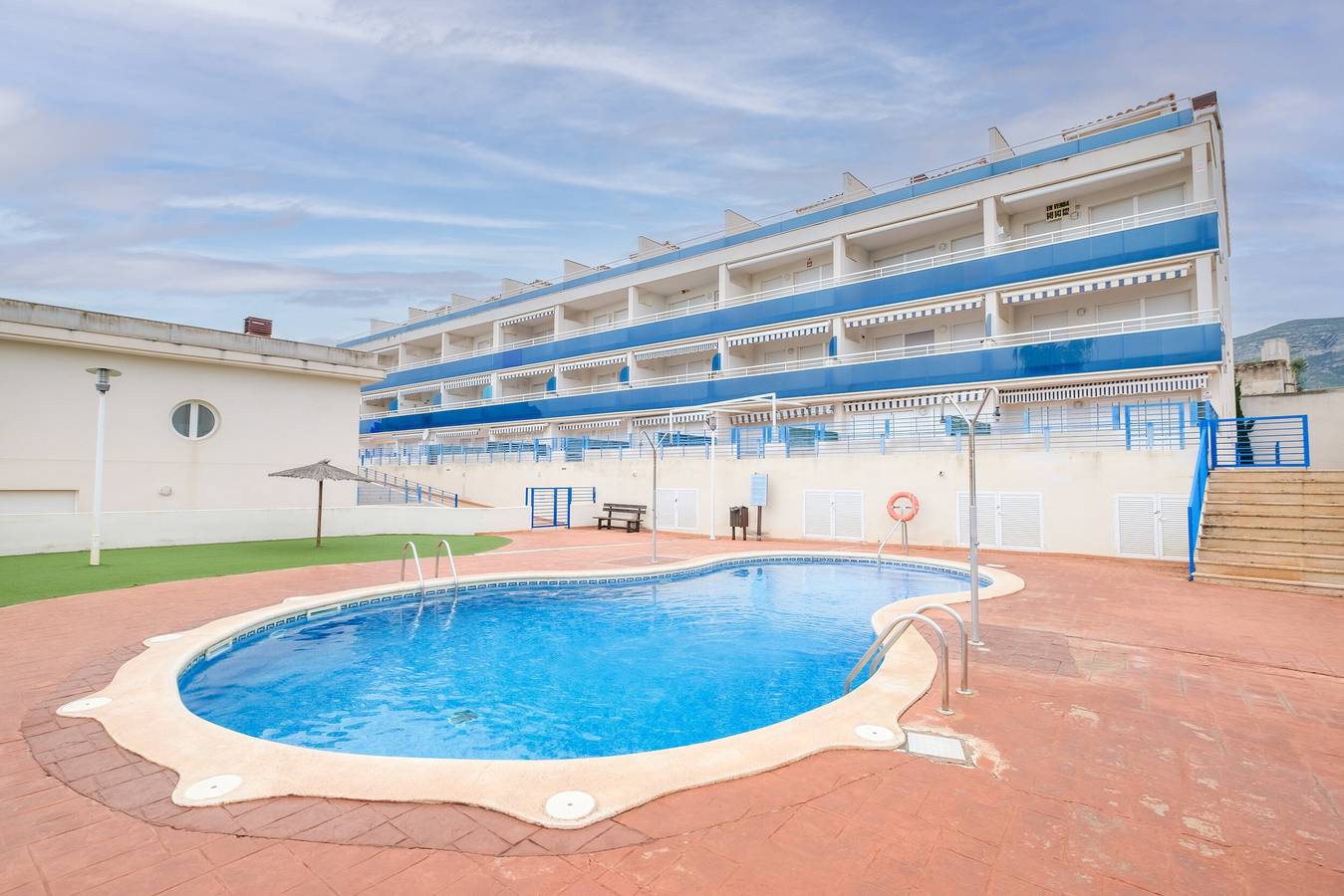 Ganze Wohnung, Ferienwohnung "Merida" mit Gemeinschaftspool, Terrasse und Wlan in Alcanar, Costa Dorada