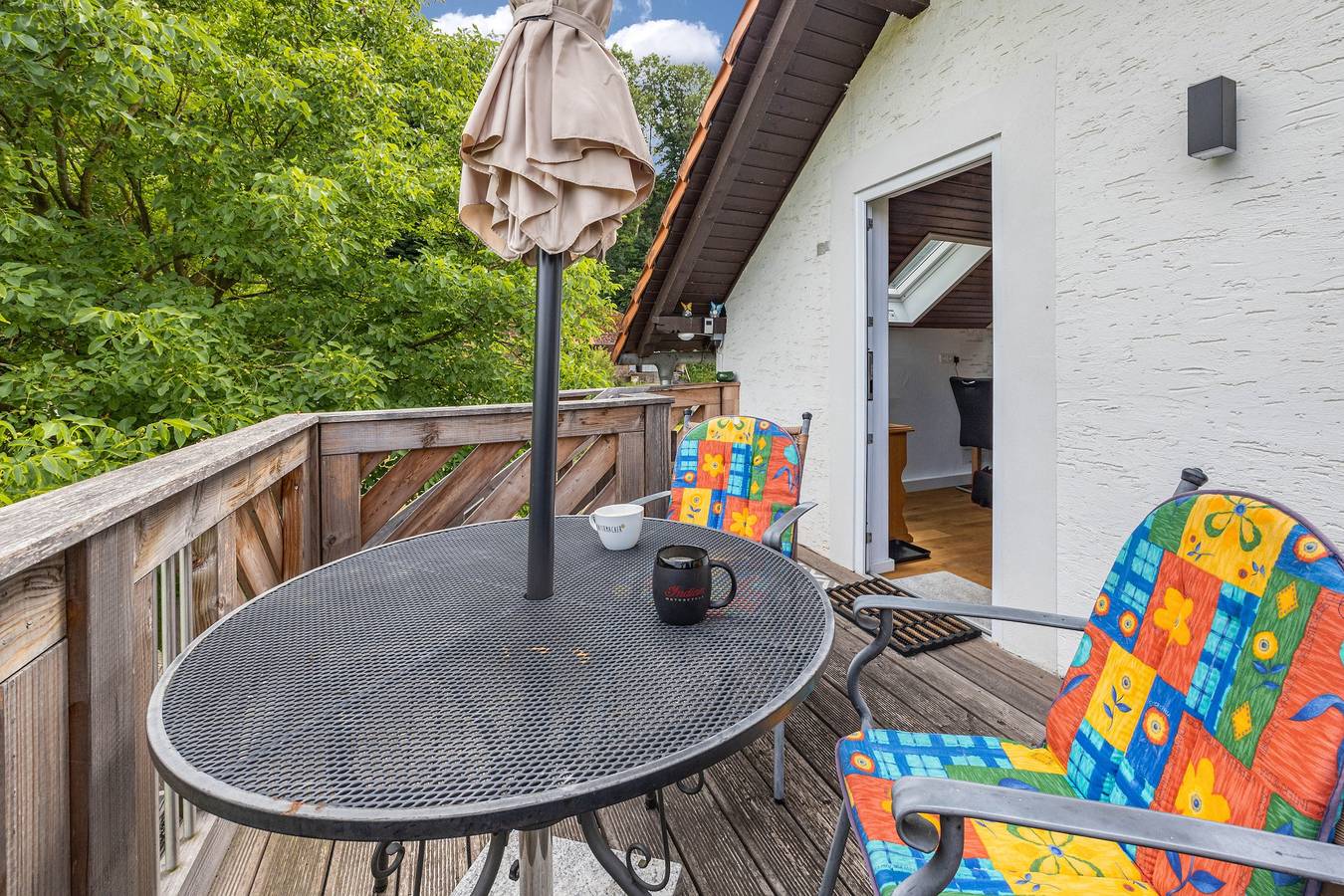 Ganze Wohnung, Ferienwohnung 'Mit Flair' mit Privatterrasse, Balkon und Wi-Fi in Trendelburg, Hessisches Bergland