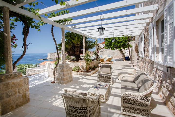 Villa mit pool für 10 Personen, mit Garten und Meerblick sowie Pool in Dubrovnik - 4