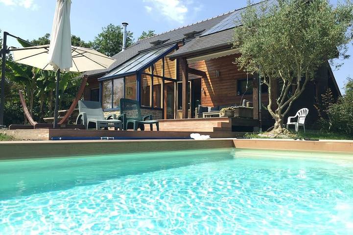 Maison de vacances pour 8 personnes, avec jardin