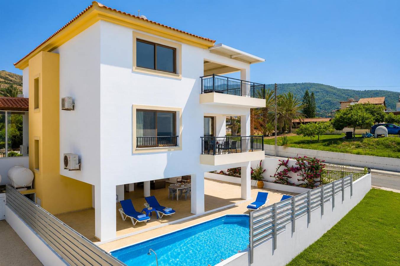 Villa per 10 persone con balcone in Sud di Cipro