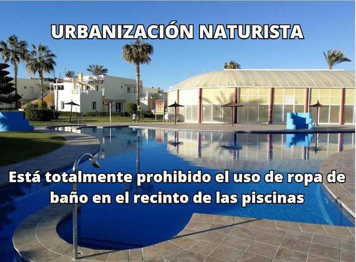 Apartamento para 2 personas, con piscina además de vistas y terraza, Se admiten mascotas en Vera
