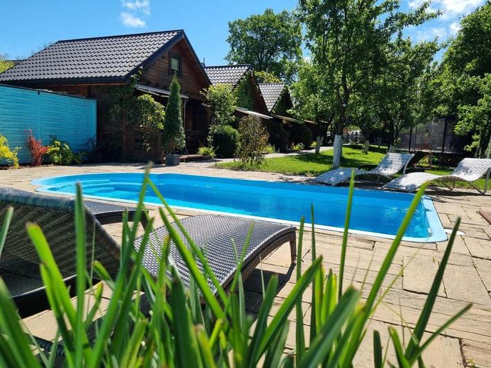 Ferienhaus für 6 Personen, mit Pool und Garten sowie Terrasse - 1