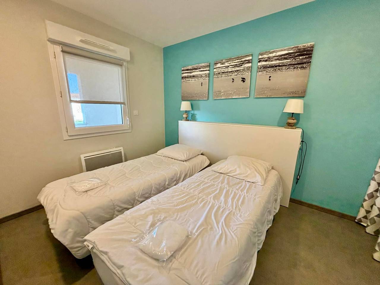 Appartement entier, Appartement 2-6 pers, 2 ch, balcon, piscine, accès plage, parking in La Tranche-sur-Mer, Vendée