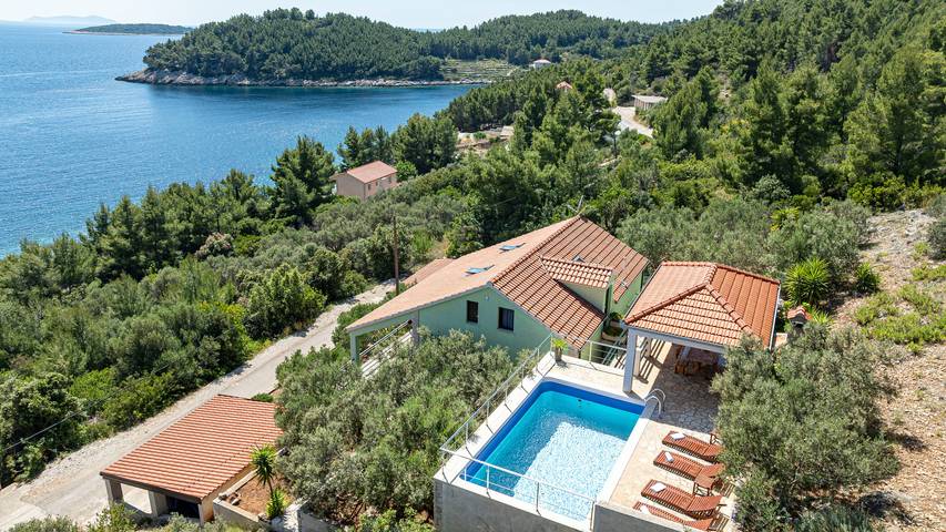 Villa für 8 Personen, mit Terrasse und Garten auf Korcula