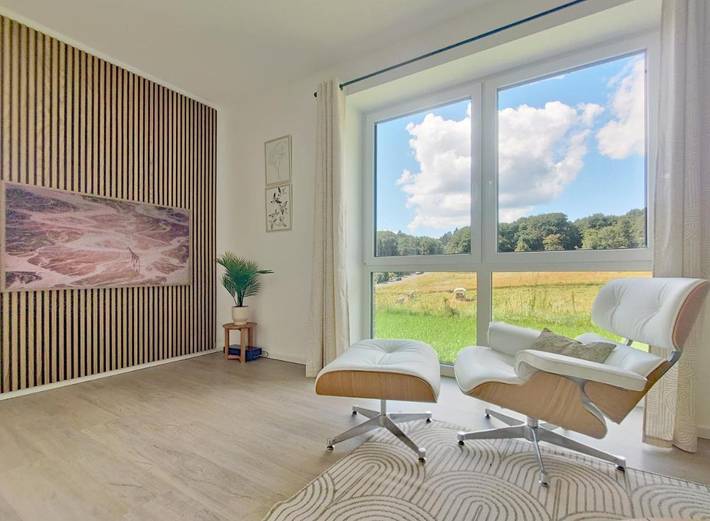 Ferienwohnung für 4 Personen, mit Ausblick und Garten in Rosengarten - 2