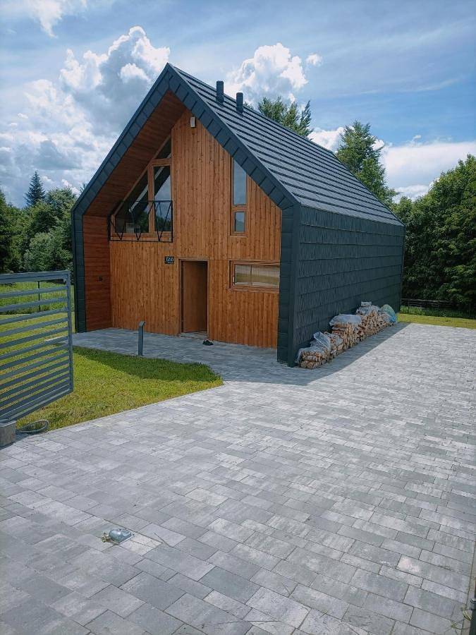 Willa dla 6 osób, z sauna i ogród oraz widok w Karpaty (Polska)