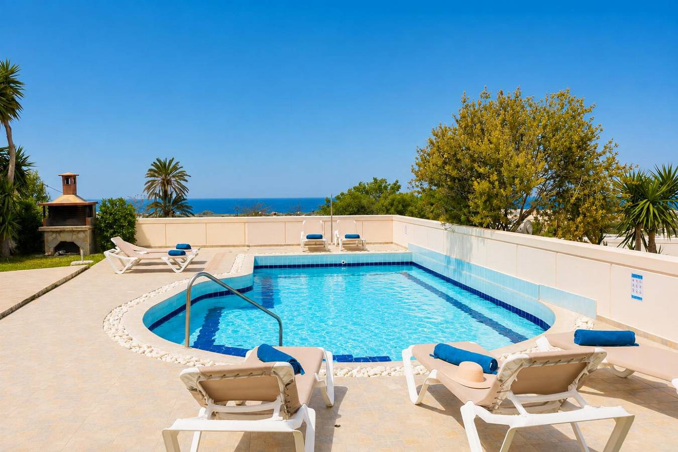 Villa pour 6 personnes avec terrasse in Fanes, Rhodes
