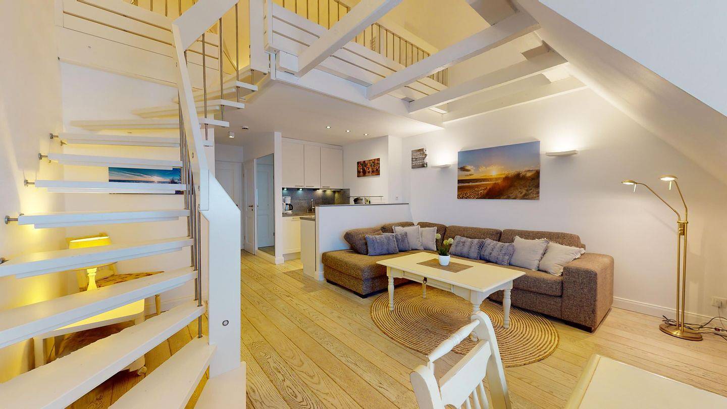 Ganze Wohnung, Schöne 2-Zimmer Wohnung mit toller Aussicht aufs Rantumer Watt in Rantum, Sylt
