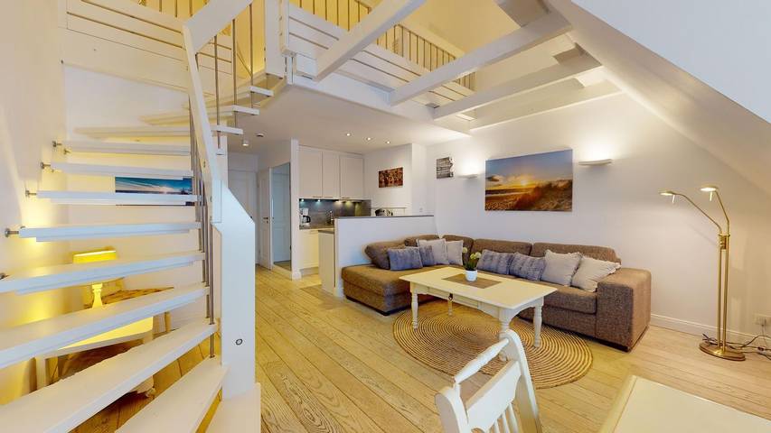 Ferienwohnung für 2 Personen, mit Terrasse und Ausblick in Rantum - 4