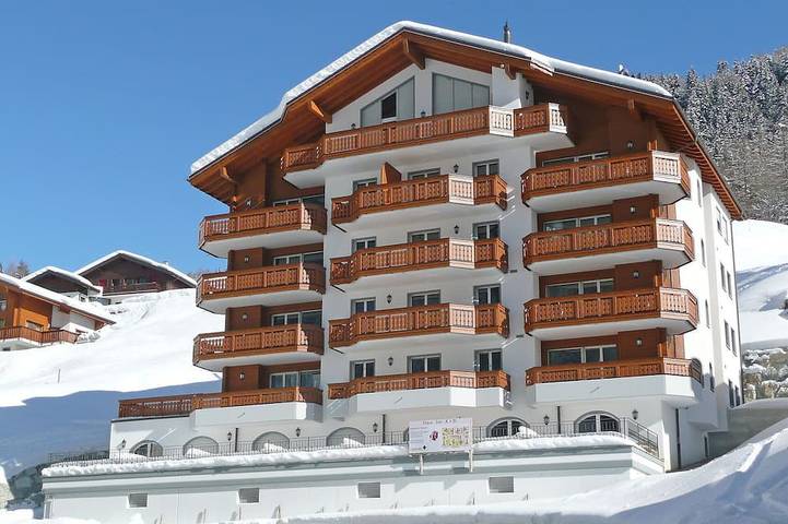 Hütte für 6 Personen, mit Balkon/Terrasse und Whirlpool in Leukerbad