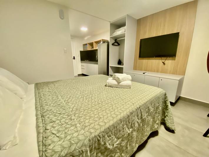 Ganze Wohnung, Ferienwohnung für 4 Personen mit Balkon in Cabo Branco, João Pessoa