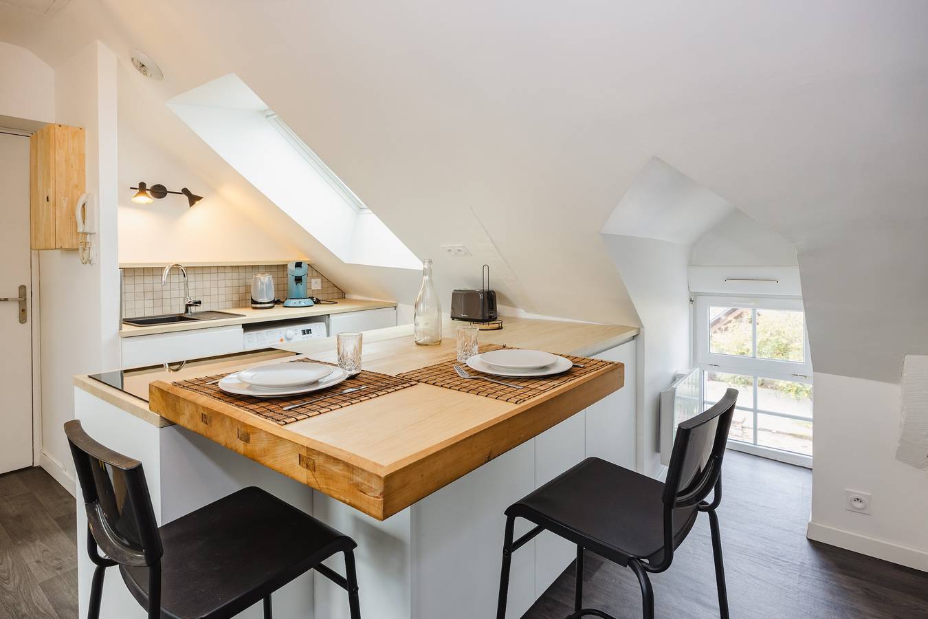 Appartement entier, Le Cosy Comble - 10 min Campus Kerlann in Bruz, Région de Rennes