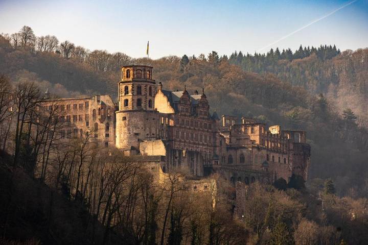 Ferienwohnung für 4 Personen, mit Balkon und Terrasse sowie Garten und Sauna im Odenwald - 4