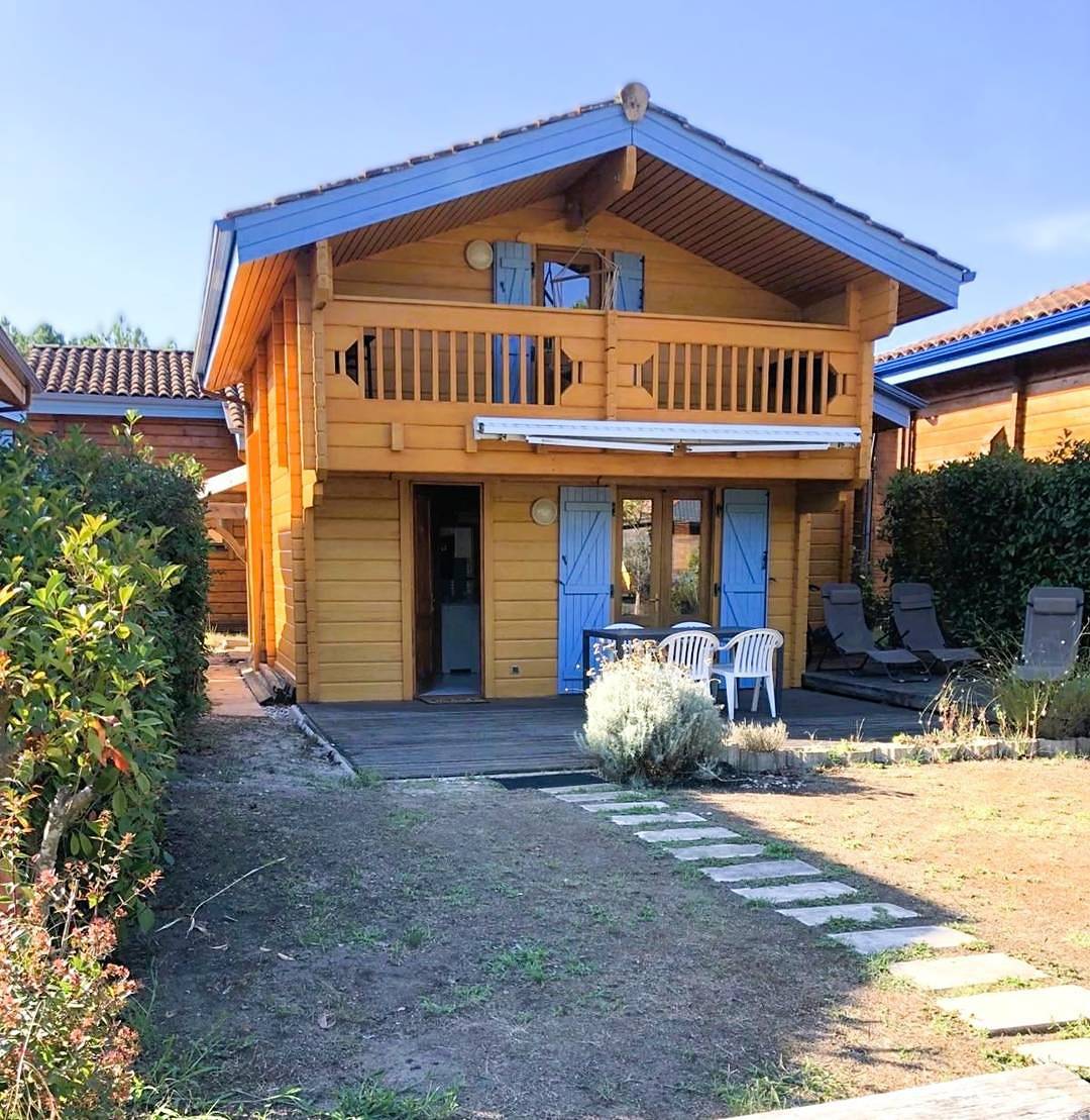 Appartement entier, Charmant Chalet Duplex à Bias – 4/6 Couchages in Bias, Côte d’Argent