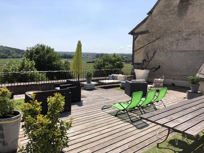 Gîte pour 4 personnes, avec jardin et vue, animaux acceptés à Noyers - 4
