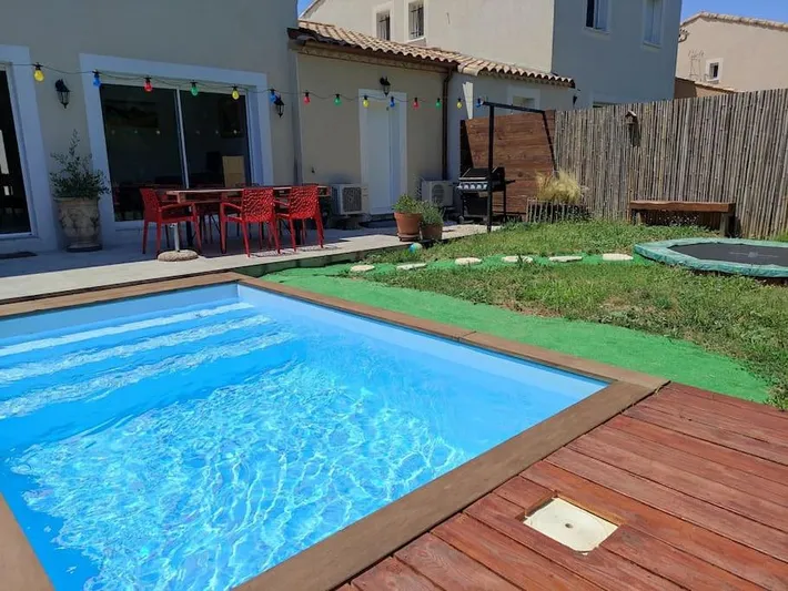 Casa de vacaciones para 6 personas, con piscina y terraza - 1