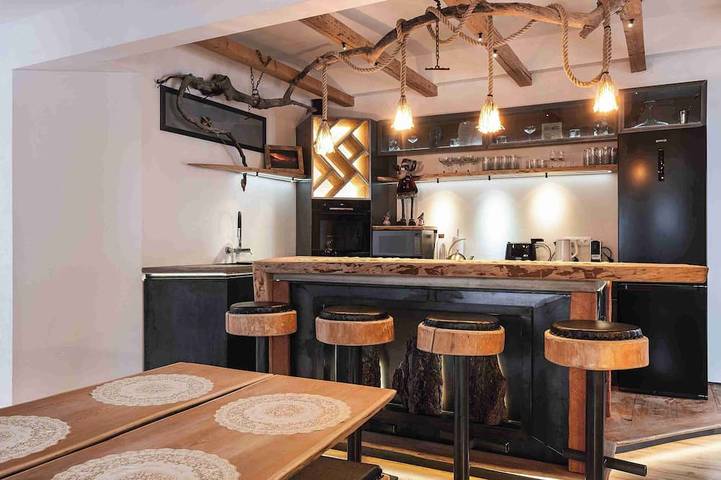 Ferienwohnung für 6 Personen, mit Garten