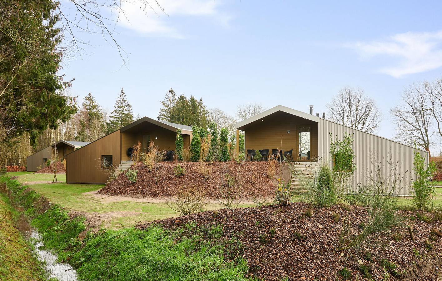 Ferienhaus für 6 Personen mit Terrasse in Nationalpark Dwingelderveld