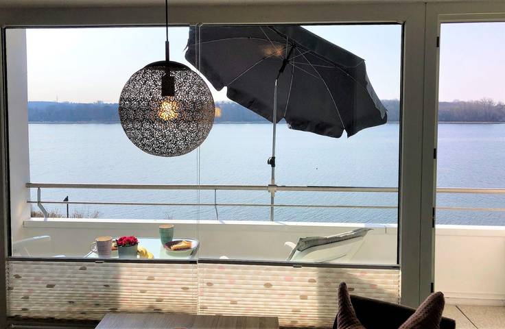 Vakantiewoning voor 2 personen, met Balkon en Uitzicht op het meer in Heiligenhafen