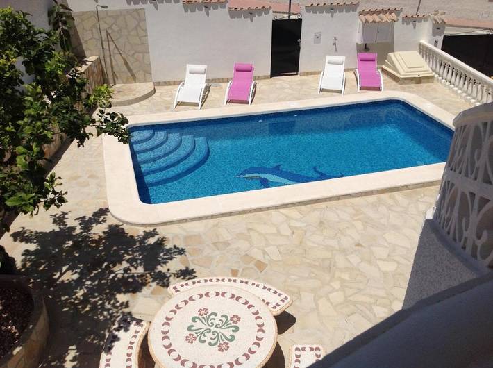 Casa rural para 5 personas, con terraza y vistas además de piscina y jardín en Rojales - 2