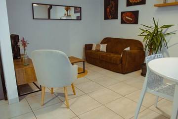 Location de vacances pour 6 personnes, avec terrasse à Maulévrier