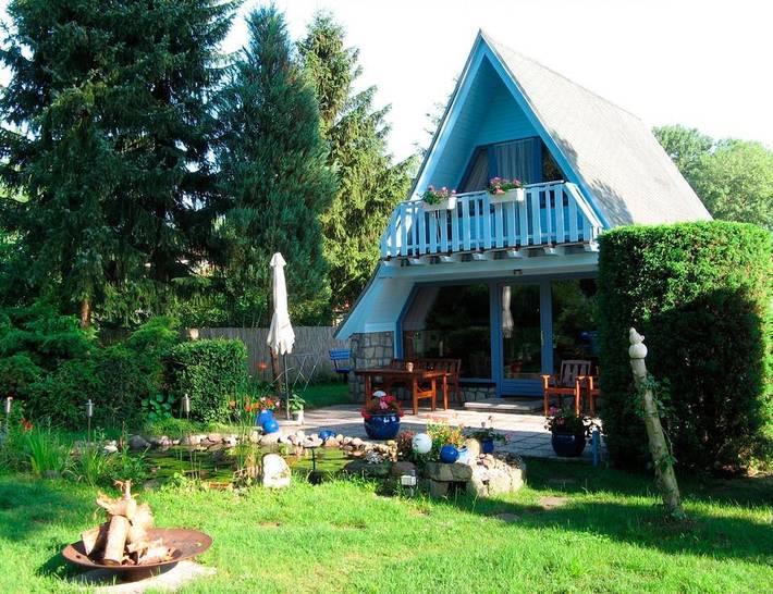Ferienhaus für 5 Personen, mit Balkon und Terrasse sowie Pool in Malchow