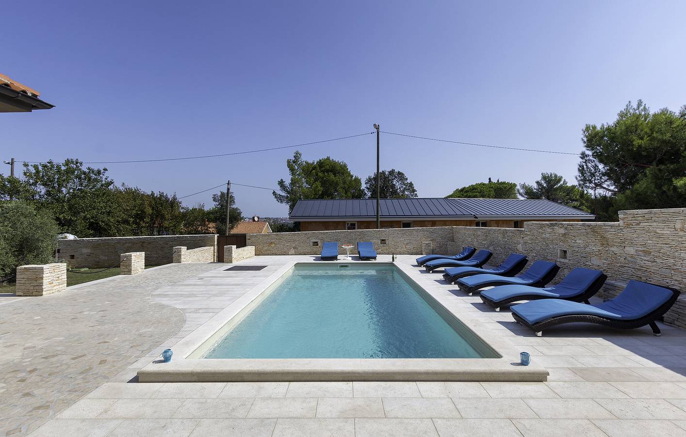 Villa für 10 Personen mit Balkon in Premantura, Südküste Istrien