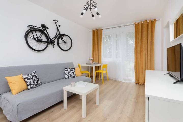 Studio für 2 Personen, kinderfreundlich in Danzig