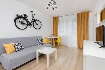 Studio für 2 Personen, kinderfreundlich in Danzig