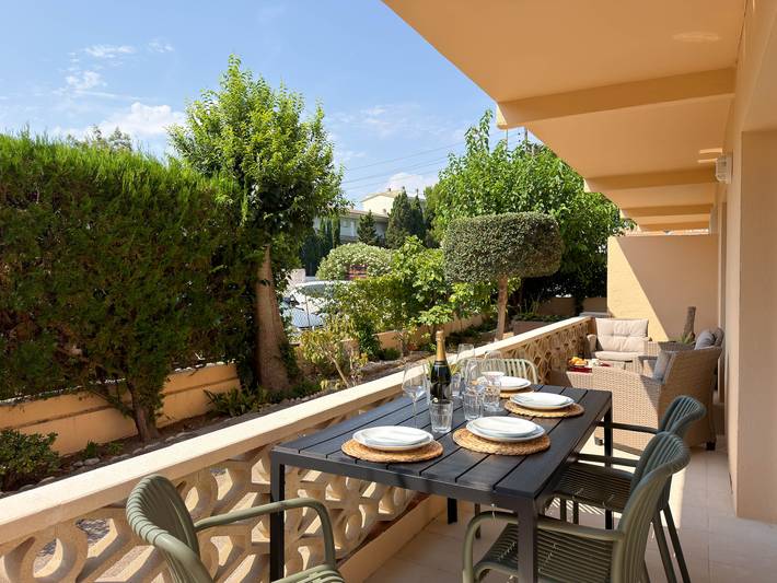 Vakantieappartement voor 4 personen, met balkon in L'Escala