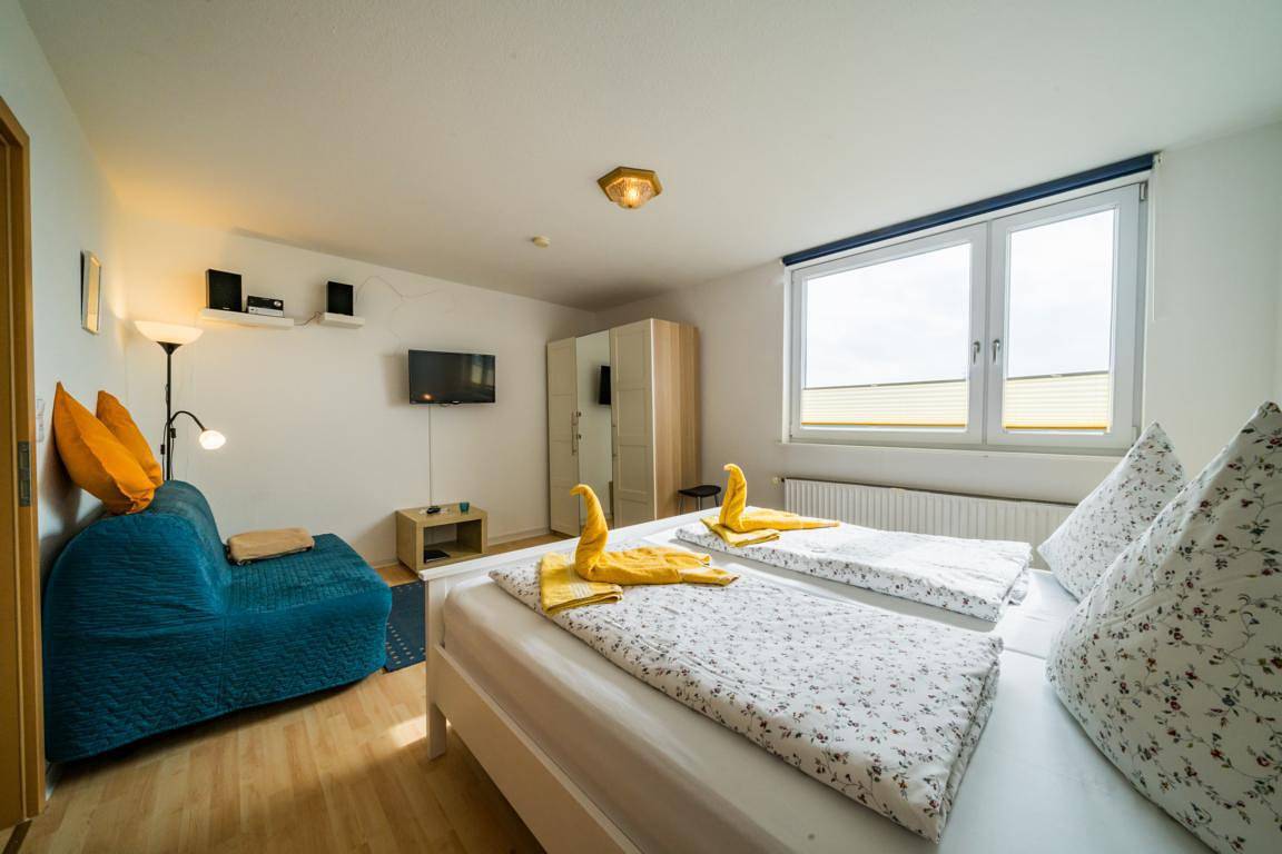Ganze Wohnung, Ferienwohnung 'Appartement Uitkieck' mit Meerblick, Gemeinschaftsterrasse und Wi-Fi in Borkum