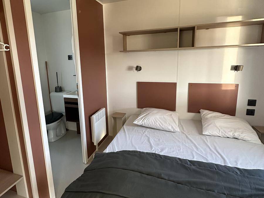 Camping Paradis - La Croix L'abbé - Mobilhome 4 personas - Confort casa móvil + 2 dormitorios 2 baños 4 personas in Saint-Valery-sur-Somme, Región de Abbeville