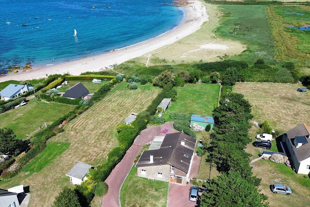 ☀️ Ferienhaus am Meer mit traumhafter Aussicht und direktem Strandzugang in Fermanville, Cherbourg und Umgebung