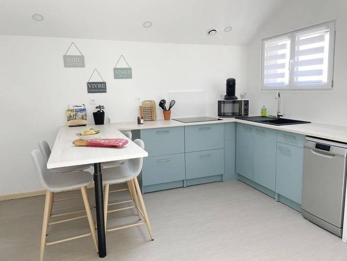 Location de vacances pour 4 personnes, avec jardin et terrasse à Yvré-le-Pôlin