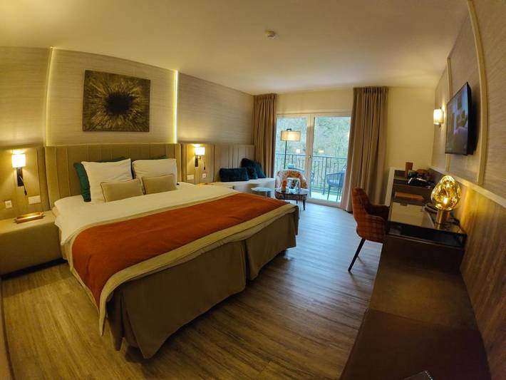 Hôtel pour 4 personnes, avec sauna ainsi que jardin et vue, animaux acceptés à Bourscheid (Moselle) - 2