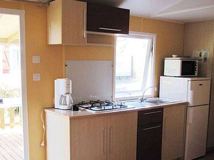 Wohnwagen für 4 Personen, mit Terrasse und Pool, mit Haustier in Grayan-et-l'Hôpital - 2