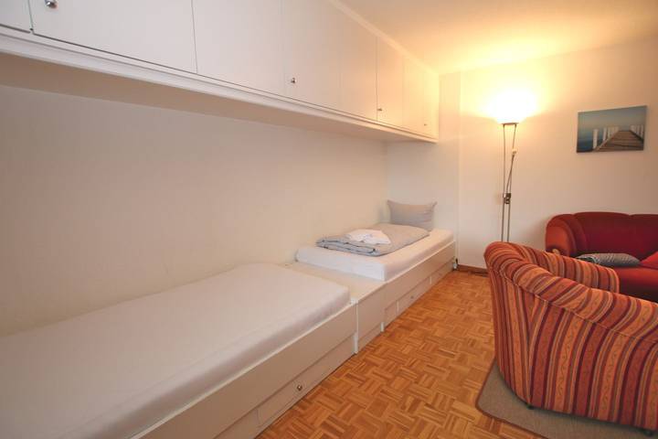 Ganze Wohnung, Ferienwohnung mit 1- Zimmern in 1. Strandlage mit Meerblick in Nordfriesische Inseln (Schleswig-Holstein) (Schleswig-Holstein), Wyk auf Föhr