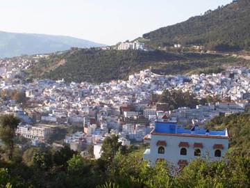 Hôtel pour 2 personnes, avec piscine ainsi que jardin et vue, animaux acceptés à Chefchaouen