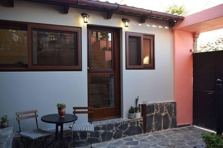 Blockhütte für 2 Personen, mit Terrasse - 1
